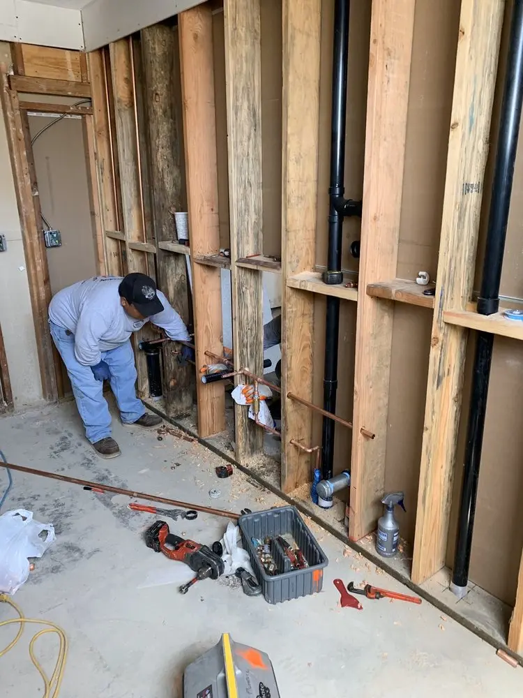 Commercial rough-in plumbing for Gas Line Repair in Lake George Park